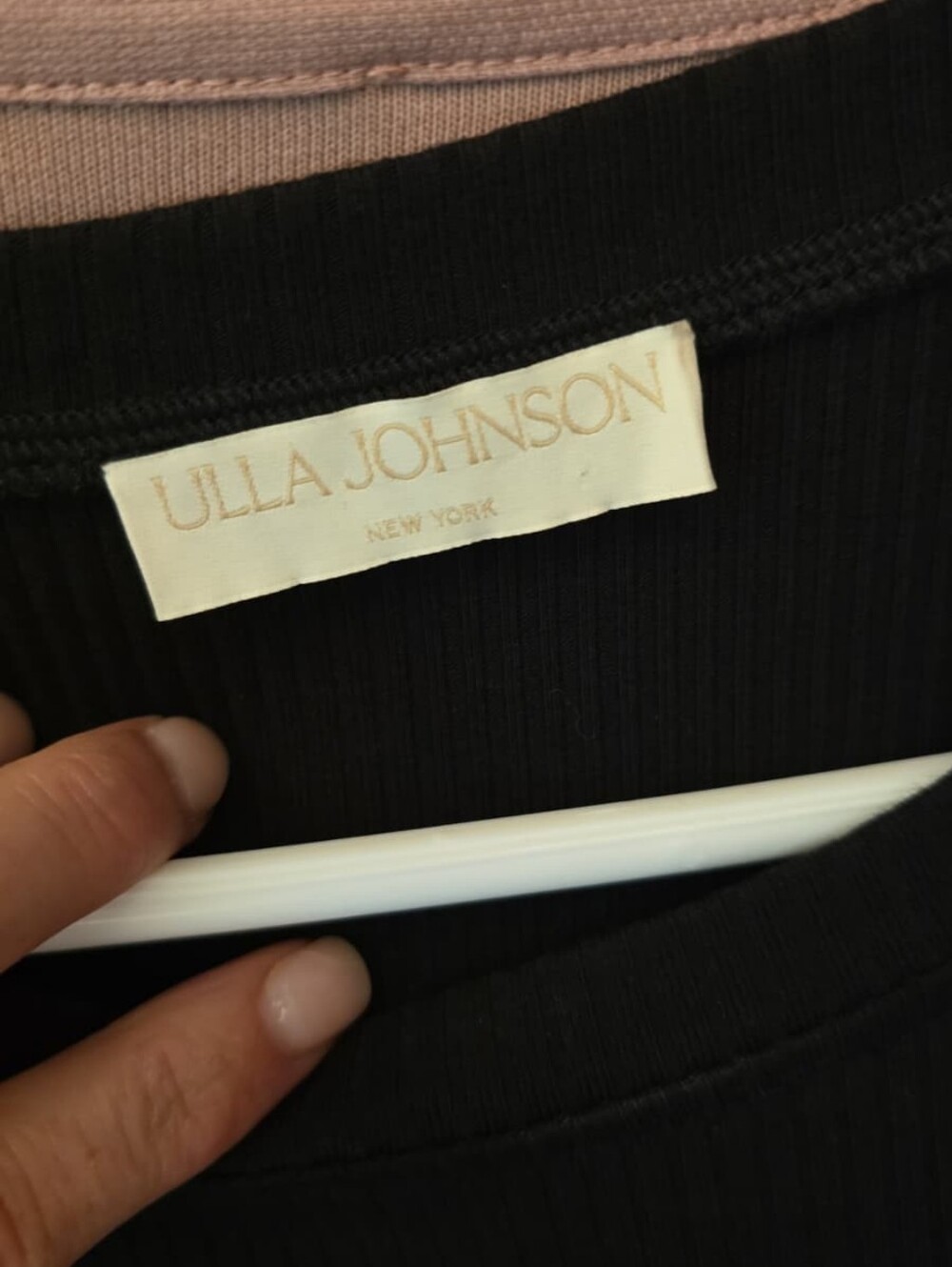 Ulla Johnson Black Ruffled Sleeve Dress - Size 8 - Picture 2 of 6